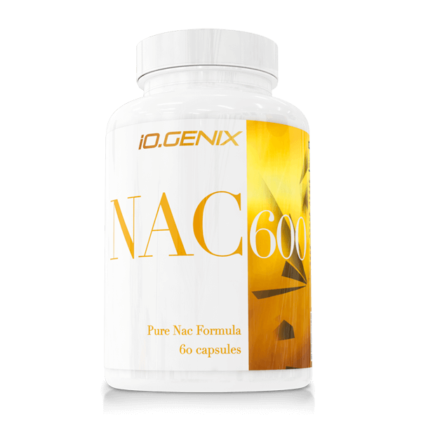 Nac 600mg de 60 cápsulas en la sección de antioxidantes por IO.Genix