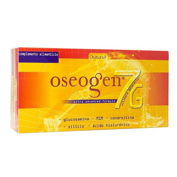 Oseogen 7G envase de 20 viales de Drasanvi (Formulas Mejoras Articulares)