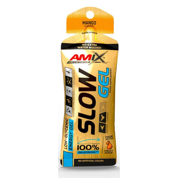 Gel Slow Palatinose en 45g en la sección de energéticos hecho por Amix Performance
