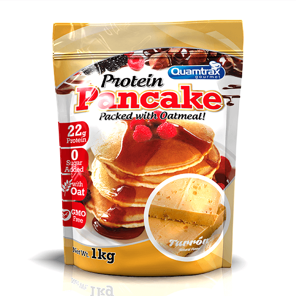 Protein Pancake presentación de 1000g del fabricante Quamtrax en la categoría Pancakes, Tortillas y Creps