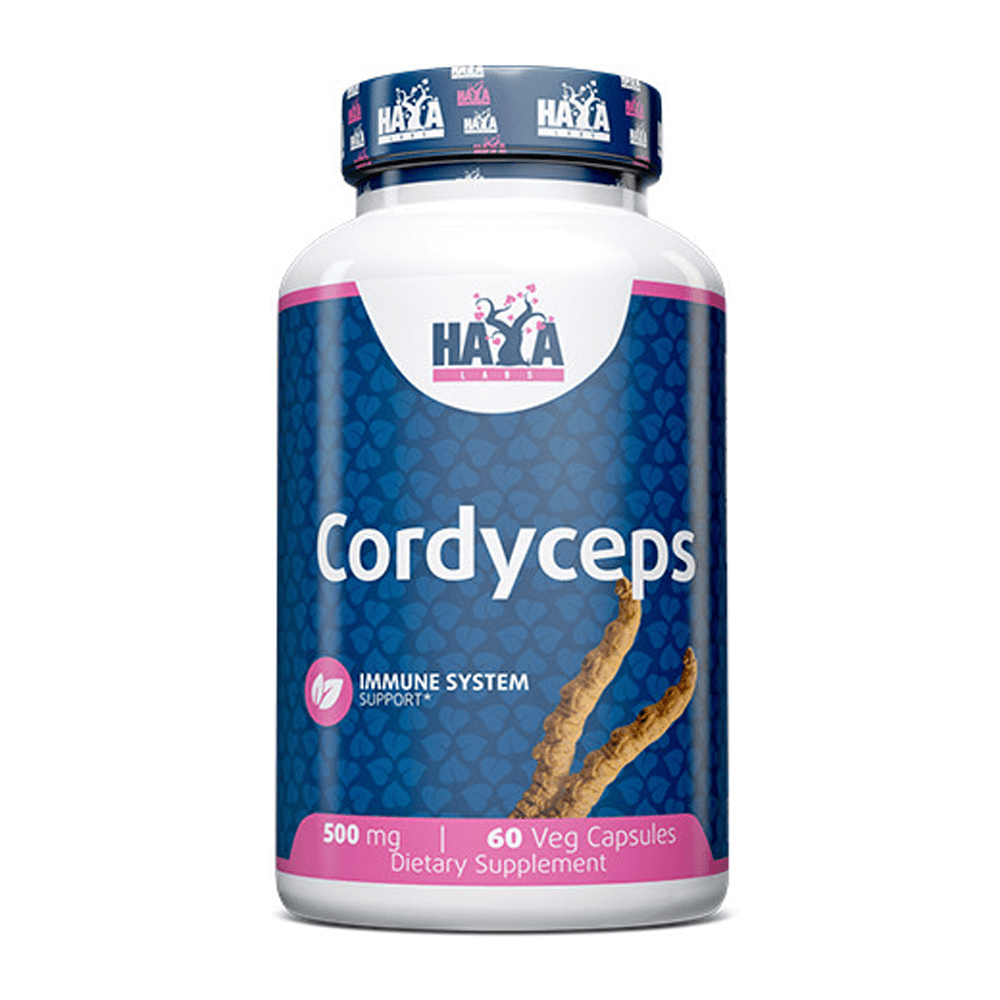Cordyceps 500mg de 60 cápsulas en la categoría mejora general de la marca Haya Labs