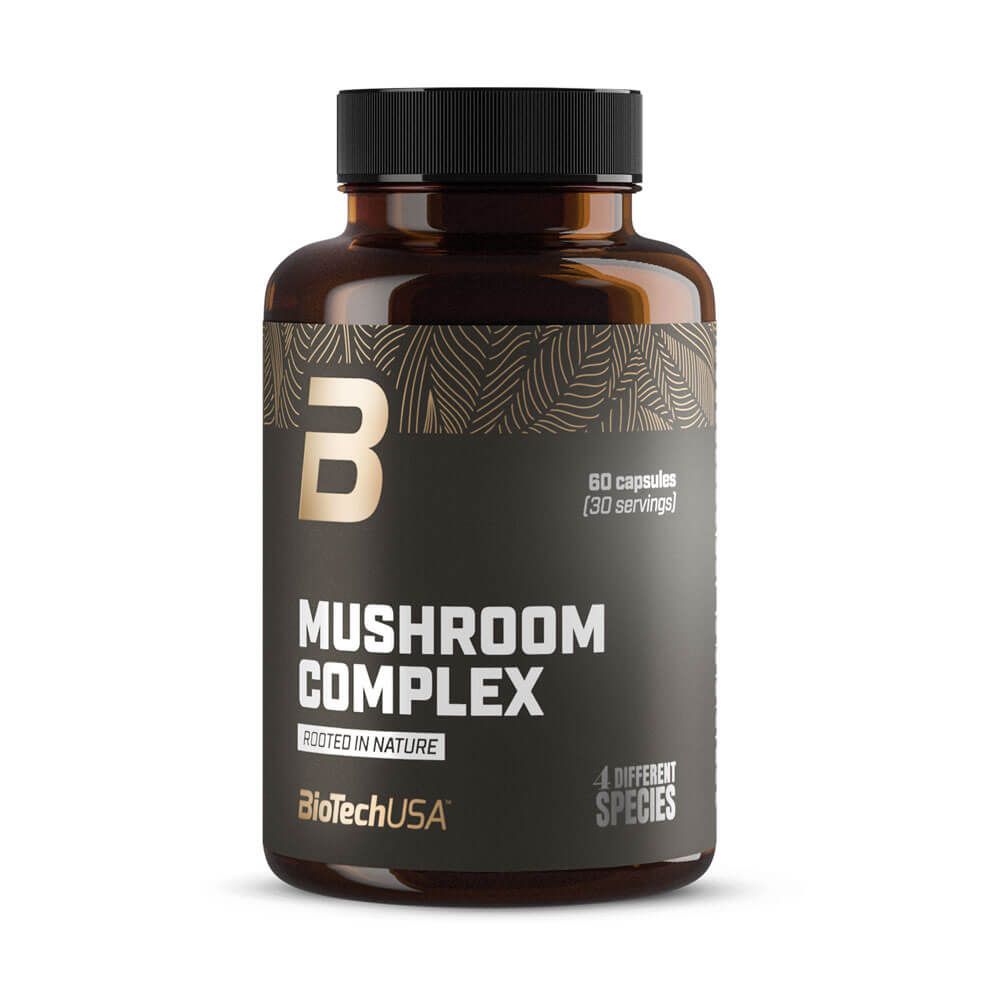 Mushroom Complex bote de 60 cápsulas de Biotech USA de la categoría superfoods