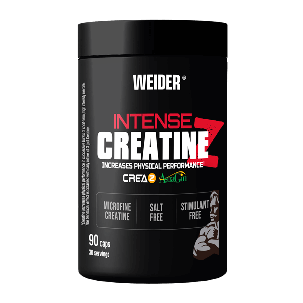 Creatine Intense Pure CreraZ envase de 90 cápsulas del fabricante Weider - creatina monohidrato