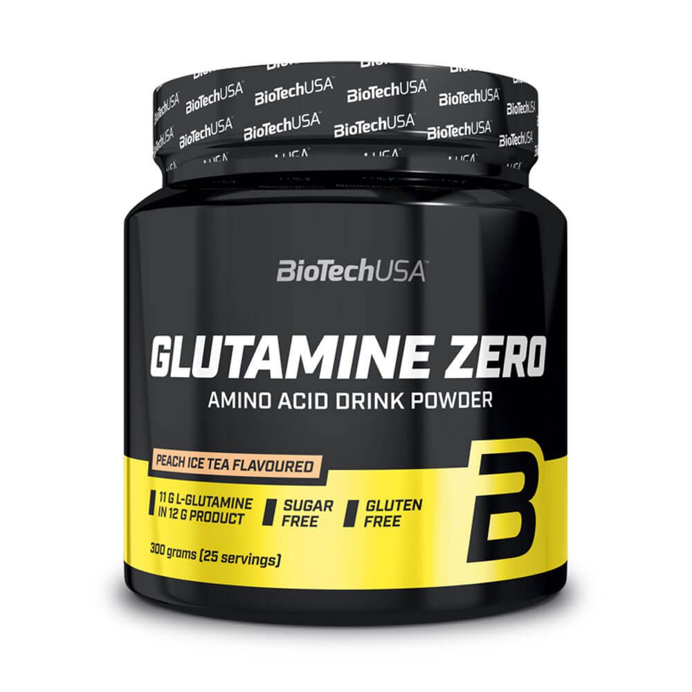 Glutamina Zero de 300g por Biotech USA