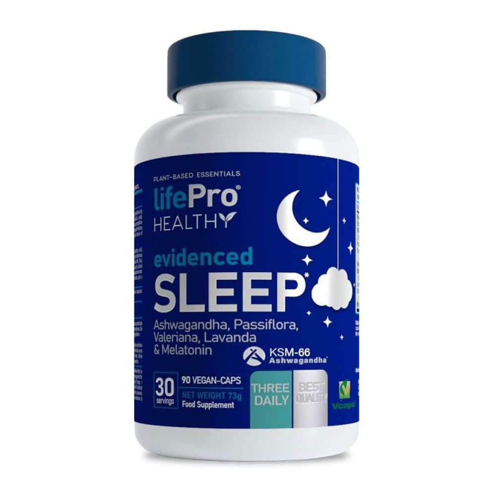 Evidenced Sleep de 90 cápsulas veganas hecho por LifePRO en la categoría mejora del sueño