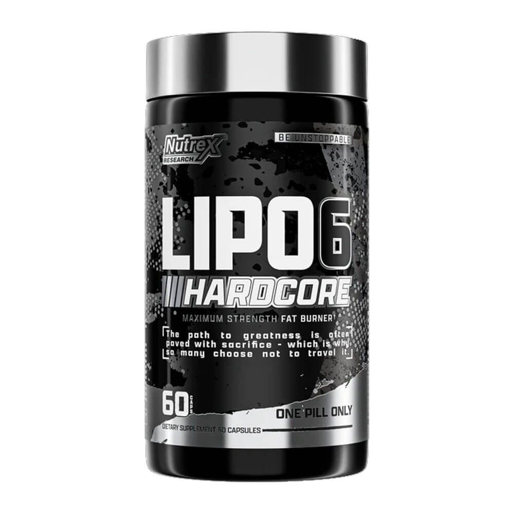 Lipo 6 Hardcore presentación de 60 cápsulas por Nutrex en la categoría termogénicos