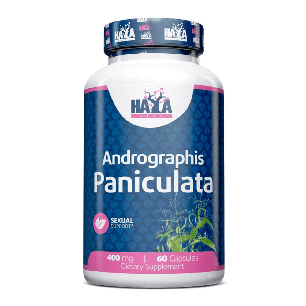 Andrographis Peniculata 400mg en 60 cápsulas complemento alimenticio de sistema inmunológico de Haya Labs