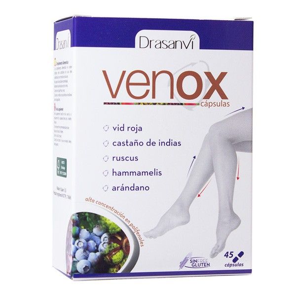 Venox de 45 cápsulas de Drasanvi (Sistema Circulatorio)