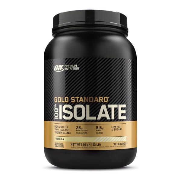 Isolate Gold Standard en 930g en la sección de proteína de aislado de suero isolate por Optimum Nutrition