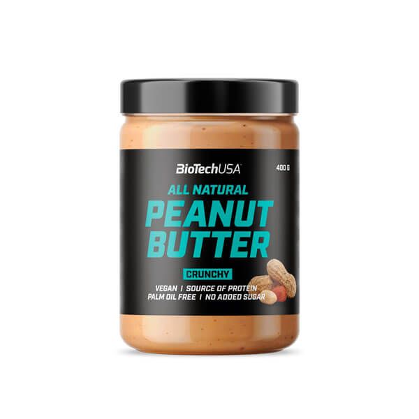 Crema de Cacahuete de 400g del fabricante Biotech USA (Cremas de Cacahuete)