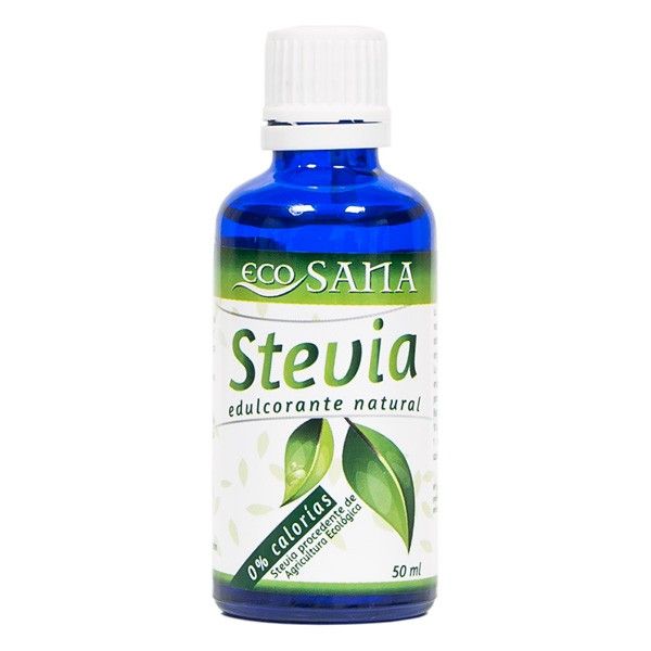 Stevia envase de 50ml del fabricante EcoSana (Aderezos y Sazonadores bajos en Sodio)