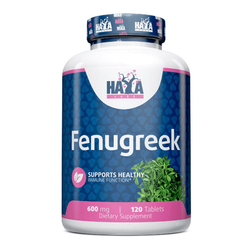 Fenogreco 600 mg en 120 tabletas por Haya Labs de la categoría complejos h crecimiento