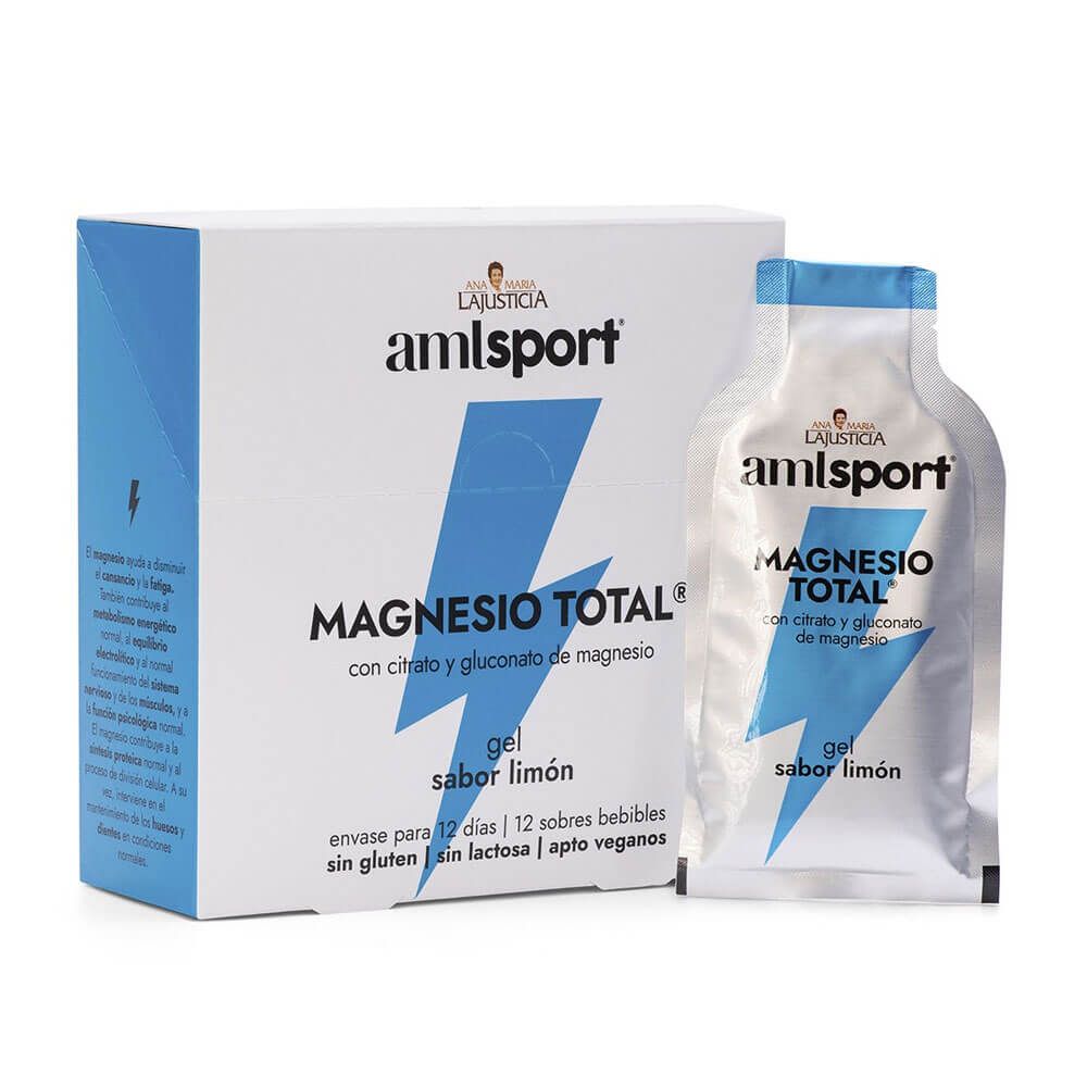 Gel Magnesio Total envase de 12x20g del fabricante Ana Maria Lajusticia