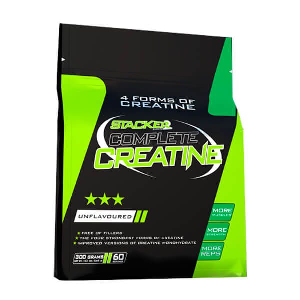 Complete Creatina de 300g por Stacker Europe - Creatina monohidrato