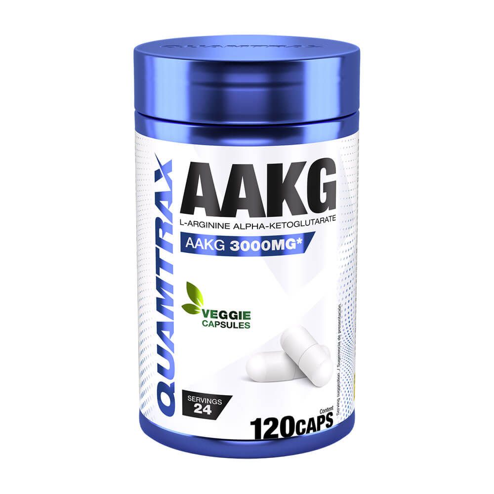 AAKG envase de 120 cápsulas de la sección arginina del fabricante Quamtrax