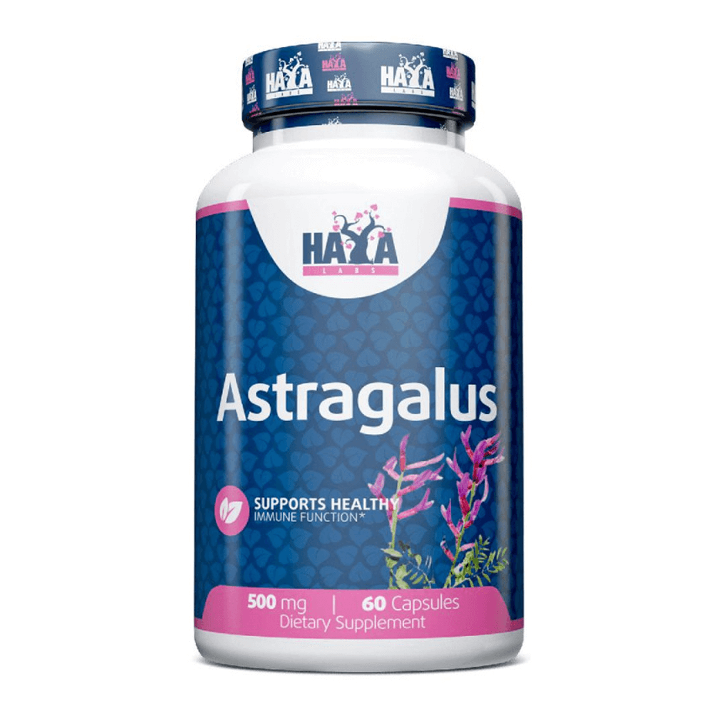 Astrágalo 500mg en 60 cápsulas - sistema inmunológico del fabricante Haya Labs