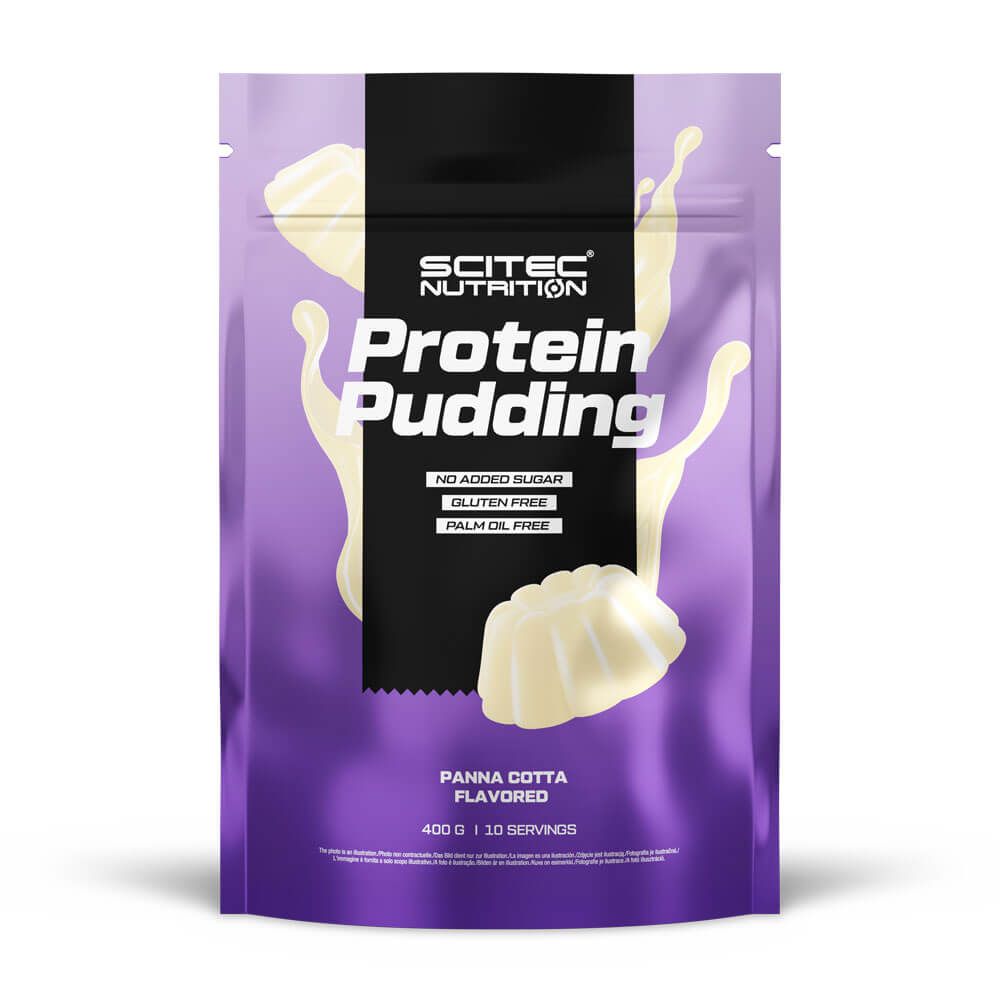 Protein Pudding envase de 400g hecho por Scitec Nutrition suplemento de la sección dulces y galletas