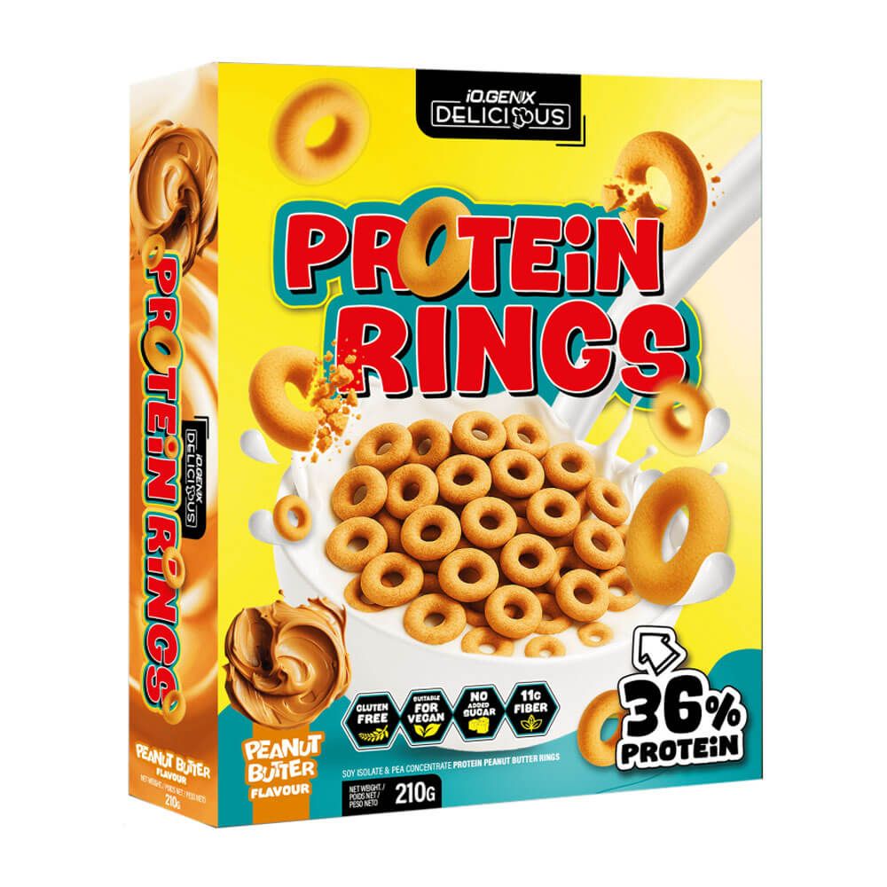 Protein Rings de 250g de IO.Genix - muesli y cereales