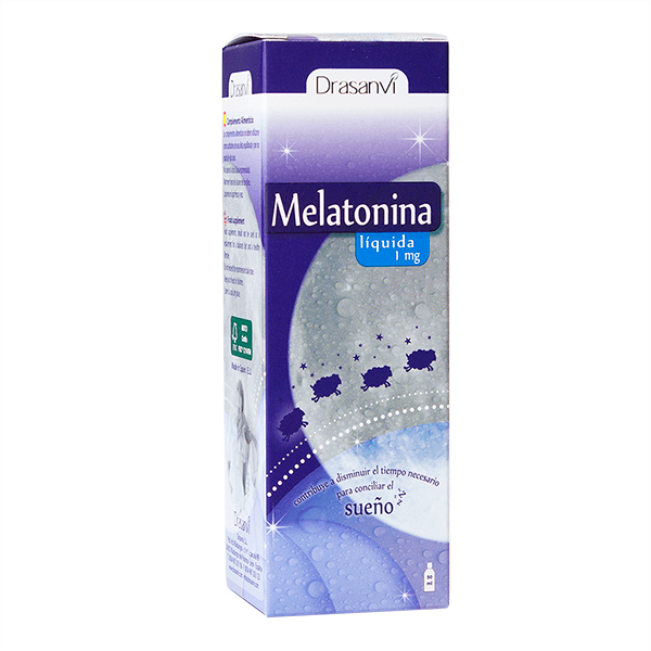 Melatonina Liquida 1mg envase de 50ml del fabricante Drasanvi (Mejora del sueño)