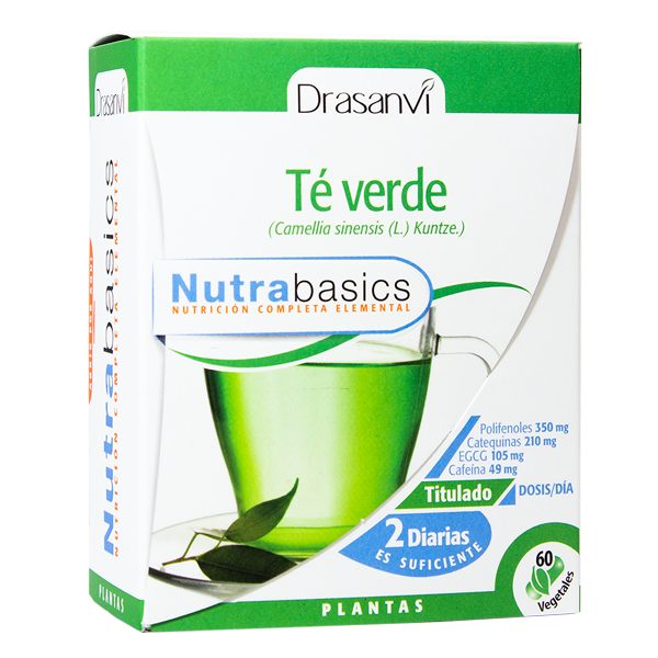 Té Verde de 60 cápsulas vegetales de Drasanvi (Diuréticos)