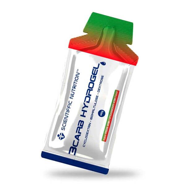 Gel 3Carb Hydrogel de 45g en la sección de energéticos por Scientiffic Nutrition