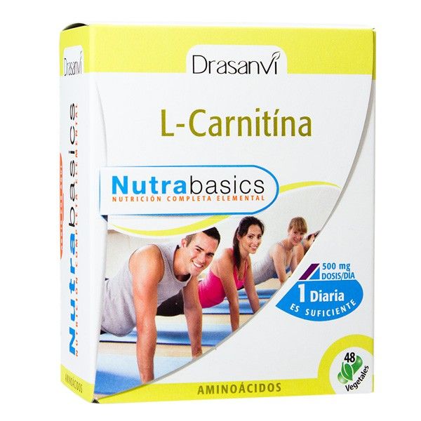 L-Carnitina de 48 cápsulas del fabricante Drasanvi
