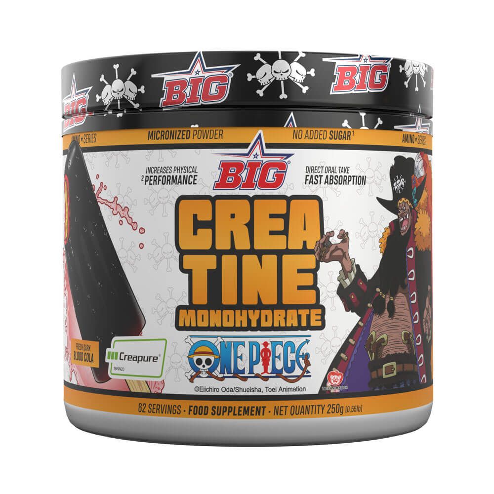 Creatina Creapure® One Piece® en 250g suplemento de la sección creatina monohidrato de la marca BIG