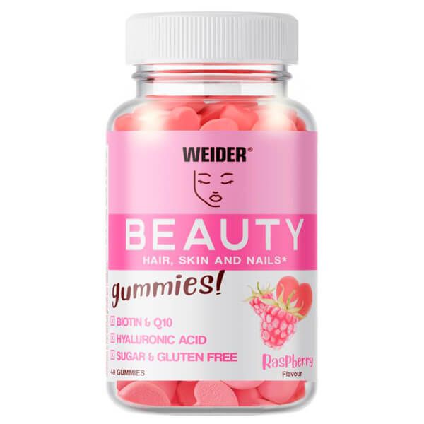 Beauty presentación de 40 gominolas hecho por Weider en la categoría Especial Mujer