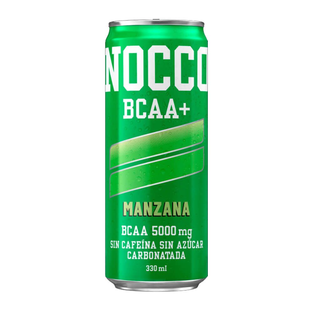 Nocco BCAA+ Manzana bote de sin cafeína complemento alimenticio de bebidas energeticas hecho por Nocco