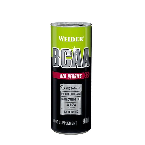BCAA Liquido envase de 250ml de la marca Weider (BCAA Ramificados)