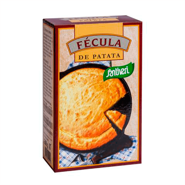 Potato starch pacchetto di 250g della sezione farine sane per Santiveri