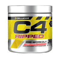 Vedere C4 Ripped presentazione di 165g per Cellucor integratore alimentare di pre-workout C4 Ripped presentazione di 165g per Cellucor integratore alimentare di pre-workout