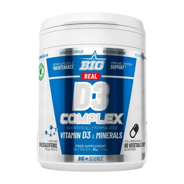 Real d3 complex - 60 vegetable caps