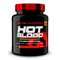 Vedere Hot blood hardcore di 700g del produttore Scitec Nutrition nella sezione di pre-workout Hot blood hardcore di 700g del produttore Scitec Nutrition nella sezione di pre-workout
