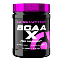 Vedere Bcaa x pacchetto di 180 capsules integratore alimentare di bcaa ramificati di Scitec Nutrition Bcaa x pacchetto di 180 capsules integratore alimentare di bcaa ramificati di Scitec Nutrition