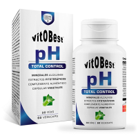 Vedere Ph total control confezione di 60 capsules vegetales fatto da VitoBest nella categoria regolatori ph Ph total control confezione di 60 capsules vegetales fatto da VitoBest nella categoria regolatori ph