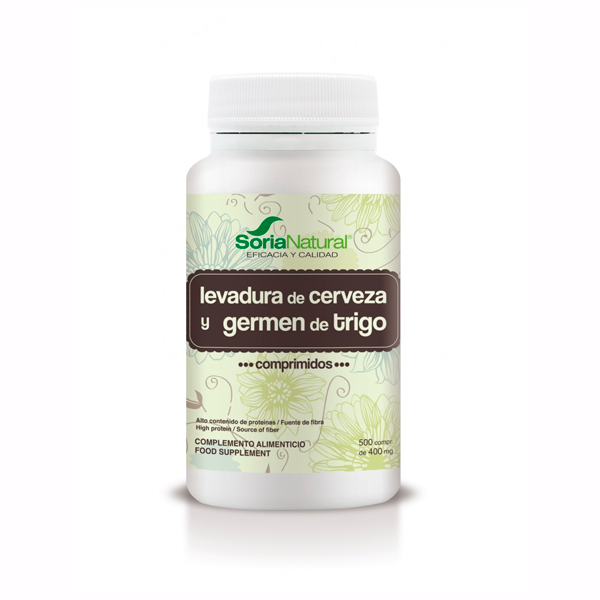 Breer´s yeast and wheat germ - 500 tablets