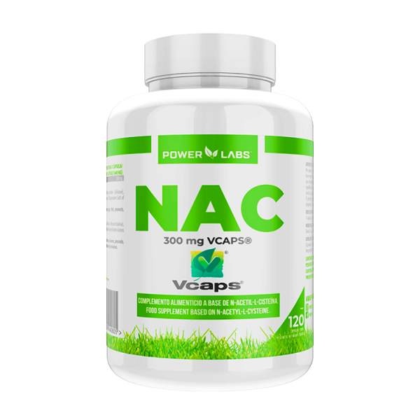 Nac 300mg - 120 vegetable capsules Power Labs - 1