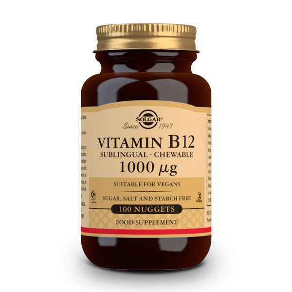 Vitamin b12 100mcg - 100 tablets Solgar - 1
