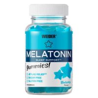 Vedere Melatonin UP presentazione di 60 caramelle gommose nella sezione di miglioramento del sonno fatto da Weider Melatonin UP presentazione di 60 caramelle gommose nella sezione di miglioramento del sonno fatto da Weider
