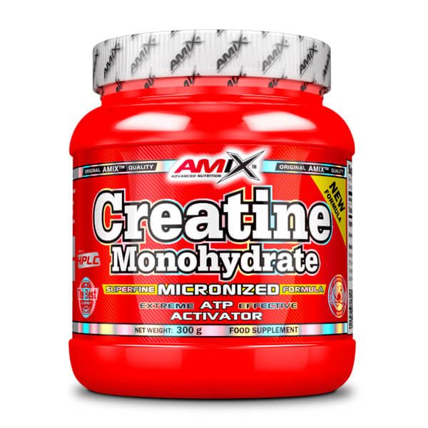 Creatine completohydrate presentazione di 300g nella sezione di creatina monoidrato del produttore Amix Nutrition