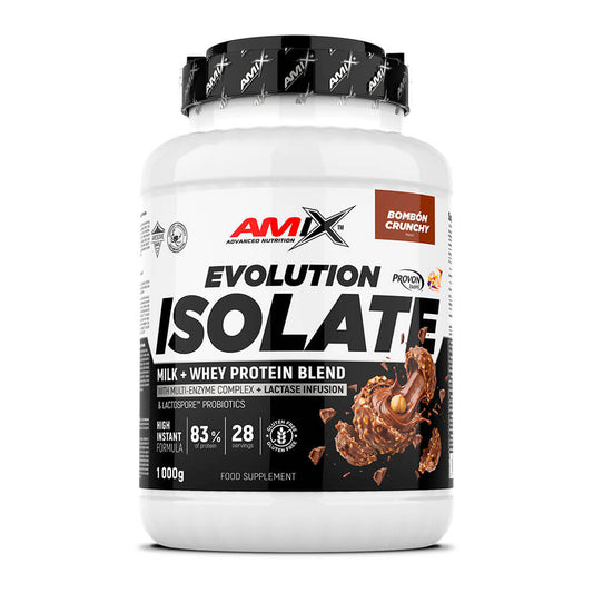 Evolution Isolate del marchio Amix Nutrition in Proteine isolate del siero (Isolate)
