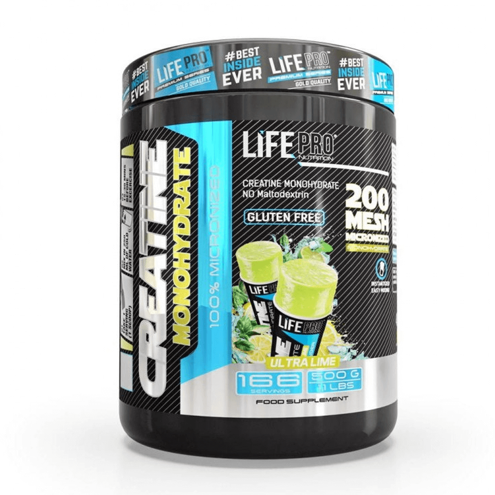 Creatina Monoidrato 200 Mesh (con gusto) di Life Pro