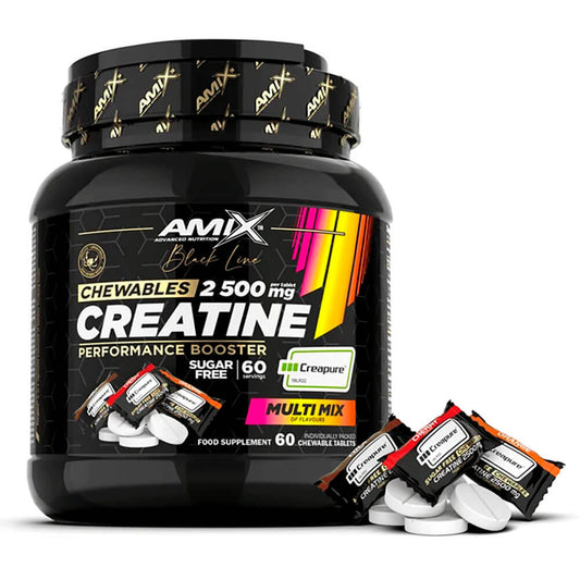 Creatina Masticable 2500mg Black Line del marchio Amix Nutrition in Amix Nutrition