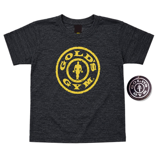 Maglietta bambino Stronger than Mommy del marchio Gold's Gym in Abbigliamento per bambini