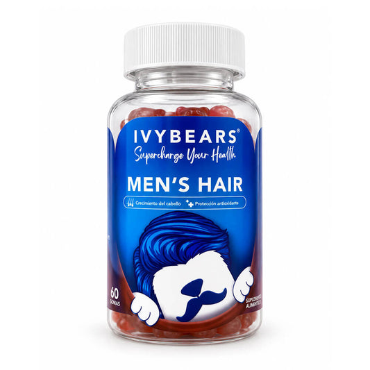 Men´s Hair Gummies del marchio Ivybears in Salute e Benessere