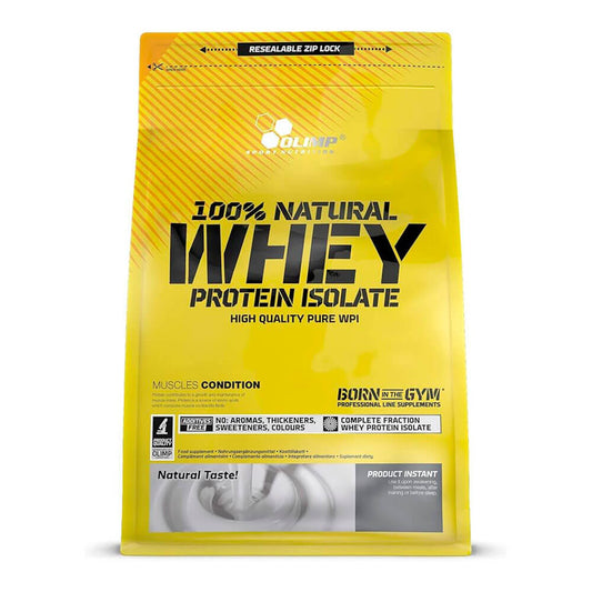 100% Natural Whey Protein Isolate del marchio Olimp Sport Nutrition in Proteine