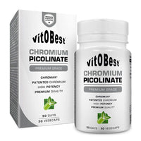 Picolinato de Cromo de 50 cápsulas vegetales del fabricante VitoBest en la categoría Otros Quemadores