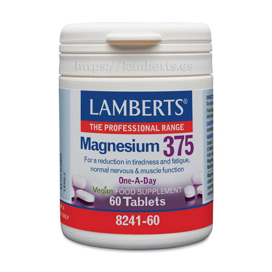 Magnesio 375mg di Lamberts del marchio Lamberts nella collezione Magnesio