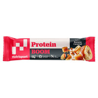 Barrita Protein Boom! envase de 49g del fabricante Nutrisport complemento alimenticio de barritas de proteinas